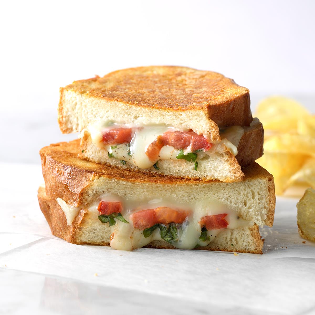 Tomato Basil Sandwich Recipe